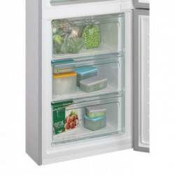 Candy CCE3T618FS - Frigorifero Combinato, 342 Litri, Classe F, 59.5 x 185 x 65.8 cm