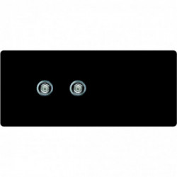 Elleci LGM50059 - Lavello master 500, 116x50, 2VG, antracite