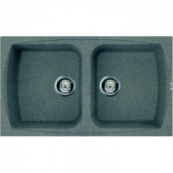 Elleci LML45073 - Lavello living 450, 86X50, 2V, titanium