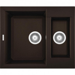 Elleci LMY15078 - Lavello easy 150, 60x50, 2V, espresso