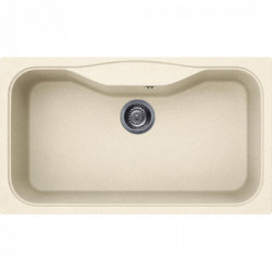 Elleci LGF36062 - Lavello fox 360, 86X50, 1V, bianco antico