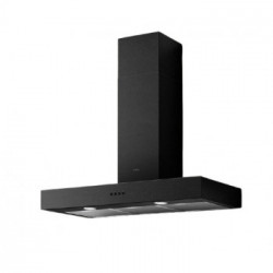 Elica SPOT URBAN CAST IRON/A/90 - Cappa Aspirante a Parete, Nero, 90 cm, PRF0147736, B