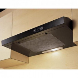 Elica KREA GFA BL/F/60 - Cappa Filtrante ad Incasso, Nero, 60 cm, PRF0104634, D