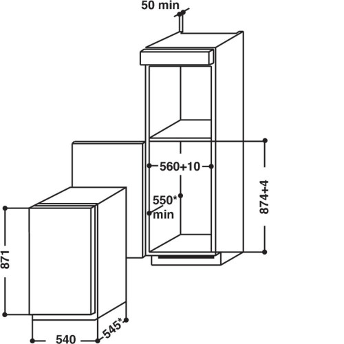Hotpoint BF 901 E AA - Congelatore da Incasso,...