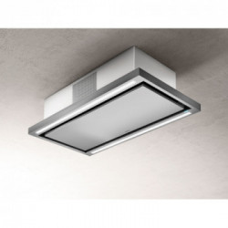 Elica CLOUD SEVEN IX/A/90 - Cappa Aspirante ad Isola, Inox, 90 cm, PRF0142094, A
