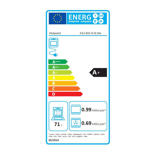 Hotpoint FA3 841 H IX HA - Forno Elettrico da...