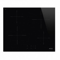 Smeg SI2641D - Piano Cottura a Induzione, 4 Zone, 60 cm, Nero