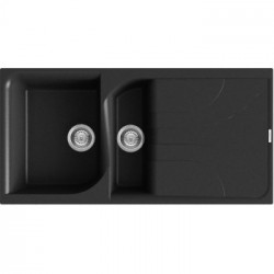 Elleci LGE47540 - Lavello ego 475, 100X50, 1+½VG, nero