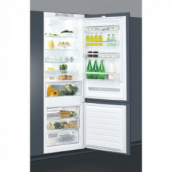 Whirlpool SP40 801 1 - Frigorifero Combinato da Incasso, 6° Senso, 400 Litri, Classe F, Cerniere a DX, 70 cm
