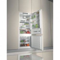 Whirlpool SP40 801 1 - Frigorifero Combinato da Incasso, 6° Senso, 400 Litri, Classe F, Cerniere a DX, 70 cm