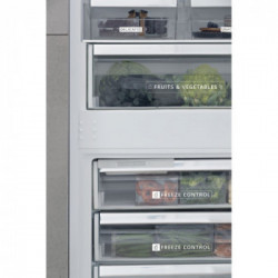 Whirlpool SP40 801 1 - Frigorifero Combinato da Incasso, 6° Senso, 400 Litri, Classe F, Cerniere a DX, 70 cm
