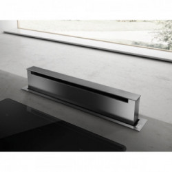 Elica PANDORA IX/F/90 - Cappa Filtrante Downdraft , Inox, 90 cm, PRF0120980, A