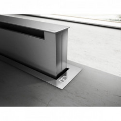 Elica PANDORA IX/F/90 - Cappa Filtrante Downdraft , Inox, 90 cm, PRF0120980, A