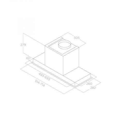 Elica HIDDEN 2.0 @ IX/A/60 - Cappa Aspirante...
