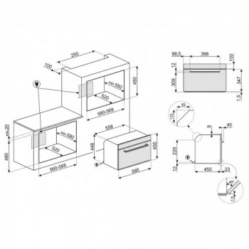 Smeg SF4400MX - Microonde... 2
