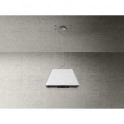 Elica IKONA LIGHT WH/F/60 - Cappa Filtrante, Incassato Bianco, 710 m³/h, PRF0165083,A