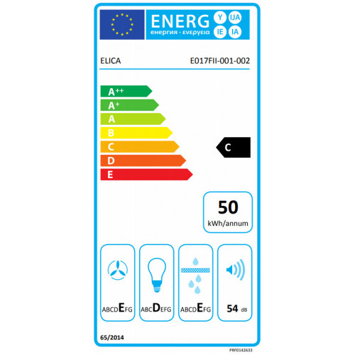 Elica ERA GR/A/52 - Cappa Aspirante ad Incasso,...
