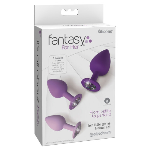Fantasy For Her - Plug Anale , 3 Pz, Soft...