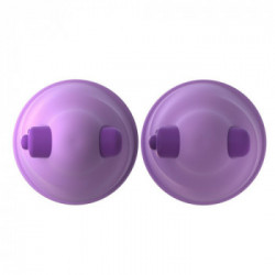 Fantasy For Her - Ventose per Capezzoli con Vibrazione, Impermeabili, Viola, Stimolanti