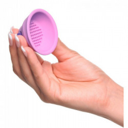 Fantasy For Her - Ventose per Capezzoli con Vibrazione, Impermeabili, Viola, Stimolanti