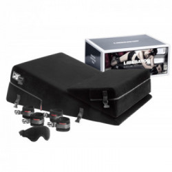 Liberator Wedge Ramp Black - Cuscino Erotico, Nero