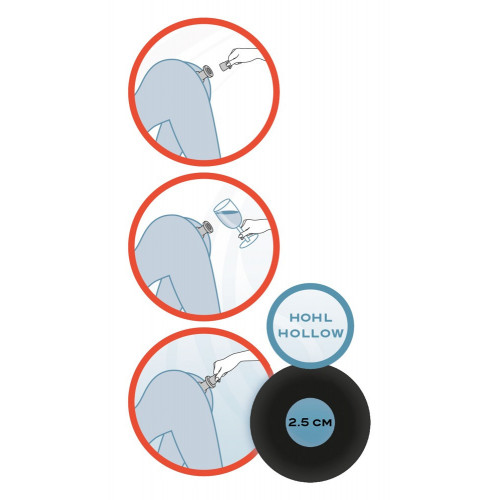 You2Toys Lust Tunnel Plug with Stopper - Plug...