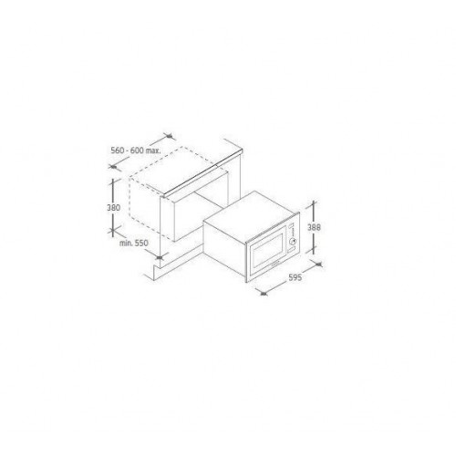Candy MIC 25 GDFX - Microonde con Grill da...