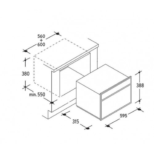 Candy MIC 20 GDFX - Microonde Combinato da...