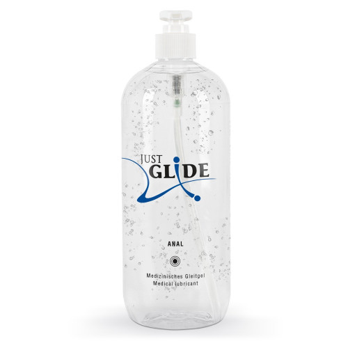 Just Glide - Lubrificante Anale, Vegano, 1 LT