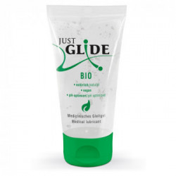 Just Glide - Lubrificante Bio, Vegano, Tubetto, 50 ML