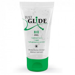 Just Glide - Lubrificante Anale, Bio, Tubetto, 50 ML