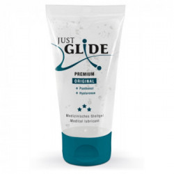 Just Glide - Lubrificante Premium, Vegano, Tubetto, 50 ML