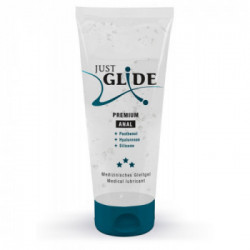 Just Glide - Lubrificante Anale, Premium, Tubetto, 200 ML