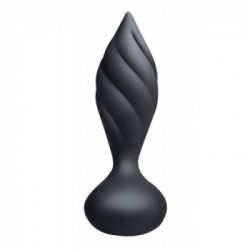 Rocks Off Desire - Plug Anale con Vibrazione, 10 MOD, Telecomando, Impermeabile, Ricaricabile, Nero