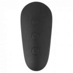 Xouxou E Stim Butt - Plug Anale con Vibrazione, Telecomando, Impermeabile, Ricaricabile