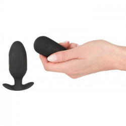 Xouxou E Stim Butt - Plug Anale con Vibrazione, Telecomando, Impermeabile, Ricaricabile