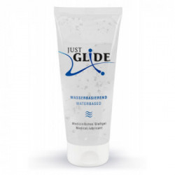Just Glide - Lubrificante, Base Acqua, Vegano, Tubetto, 200 ML