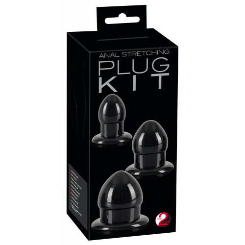 You2Toys Anal Stretching Plug Kit - Set di 3...