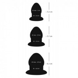 You2Toys Anal Stretching Plug Kit - Set di 3 Plug Anali