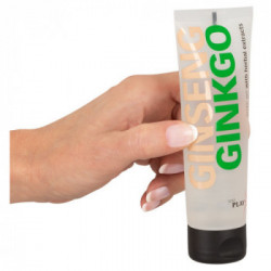 Just Play - Gel per Massaggi, con Estratti di Ginseng e Ginkgo, Vegano, Tubetto 80 ML
