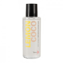 Just Play - Olio per Massaggi, Gusto Cocco e Limone, Vegano, Flacone, 100 ML