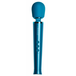 Le Wand - Massaggiatore con Vibrazione, Lungo, Blu, Silicone