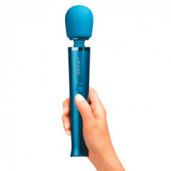 Le Wand - Massaggiatore con Vibrazione, Lungo, Blu, Silicone