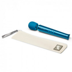 Le Wand - Massaggiatore con Vibrazione, Lungo, Blu, Silicone