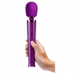 Le Wand - Massaggiatore con Vibrazione, Lungo, Silicone, Viola