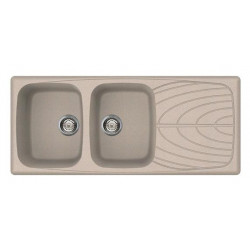 Elleci Master 500 LGM50051 - Lavello, 116x50, 2 Vasche, Avena