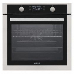 Elleci FMPP60279NS - forno plano plus 60, 10 funzioni, aluminium
