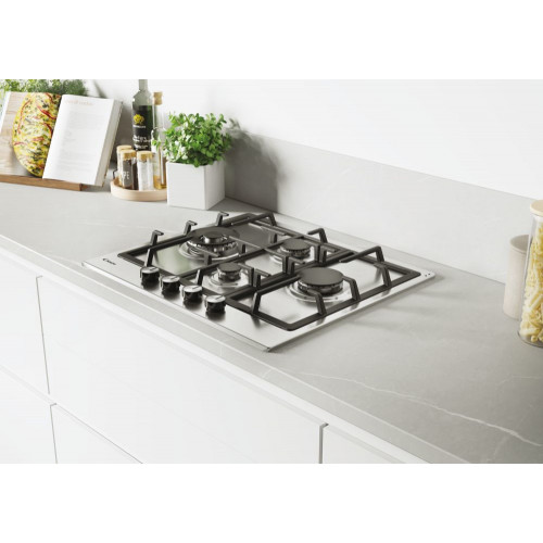 Candy CHG6DWEX - Piano Cottura a Gas, Acciaio...