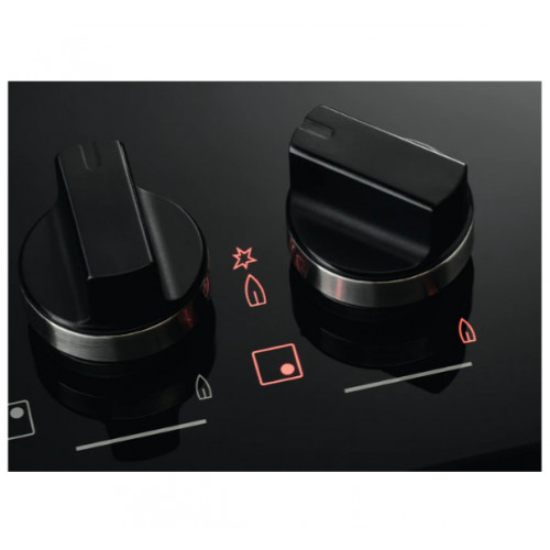 Aeg HKB75451NB - Piano Cottura a Gas, Cristallo...