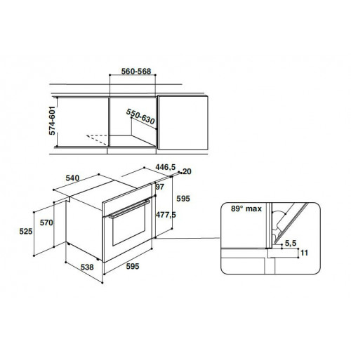 Hotpoint Ariston FA3 840 H IX HA - Forno da...